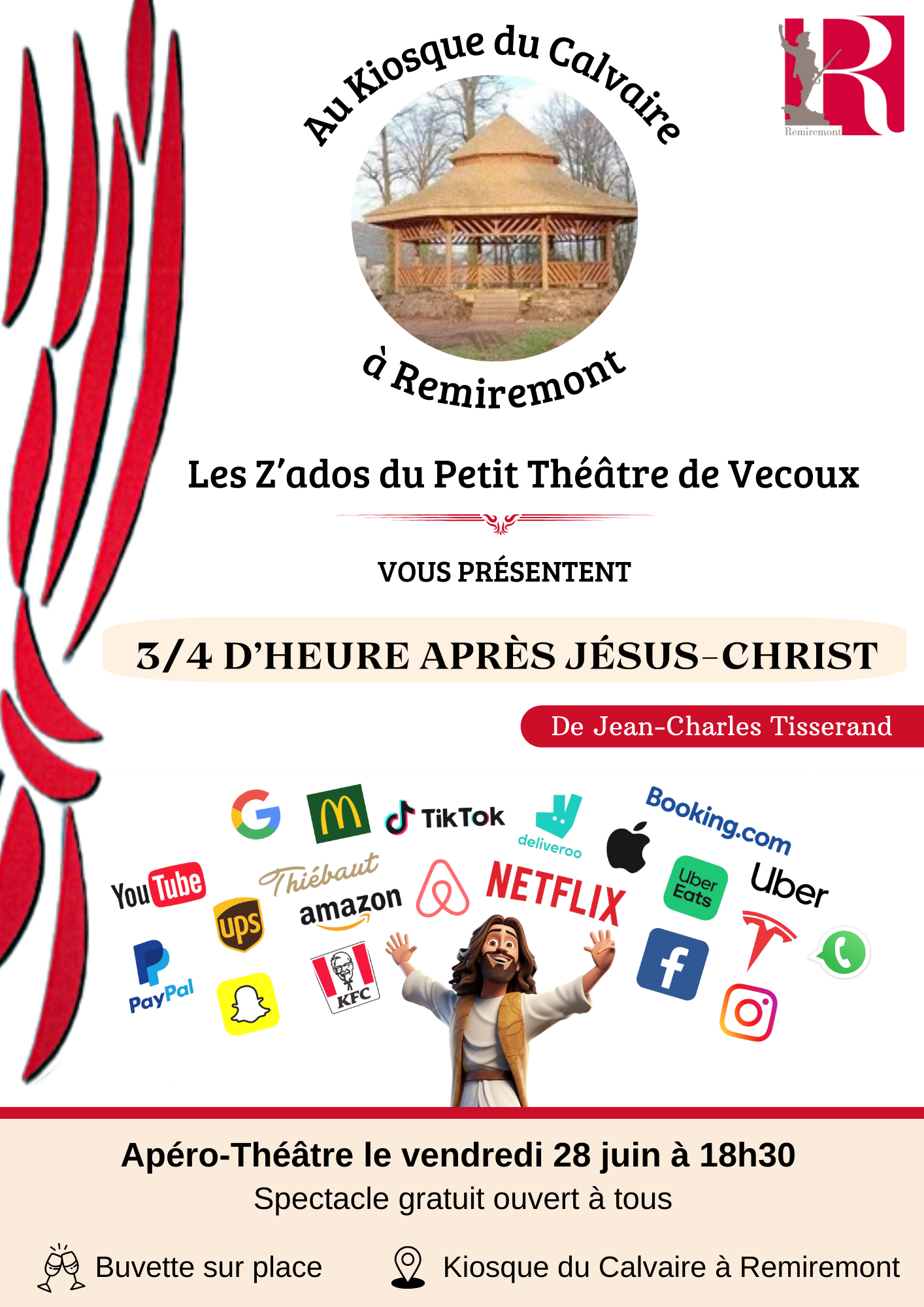 Ville De Remiremont Uncategorized Affiche Zados Theatre Vecoux